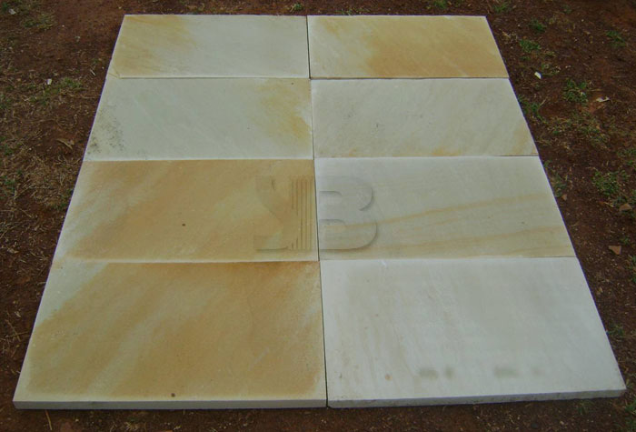 Stones and Stones | Mint Wavy Natural Sandstone